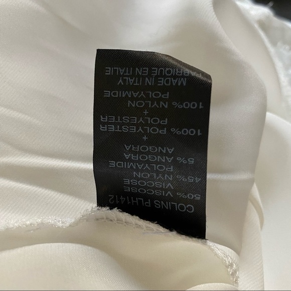 Lauren Vidal Women’s Layered Chiffon Lace Sweater - Picture 6 of 6